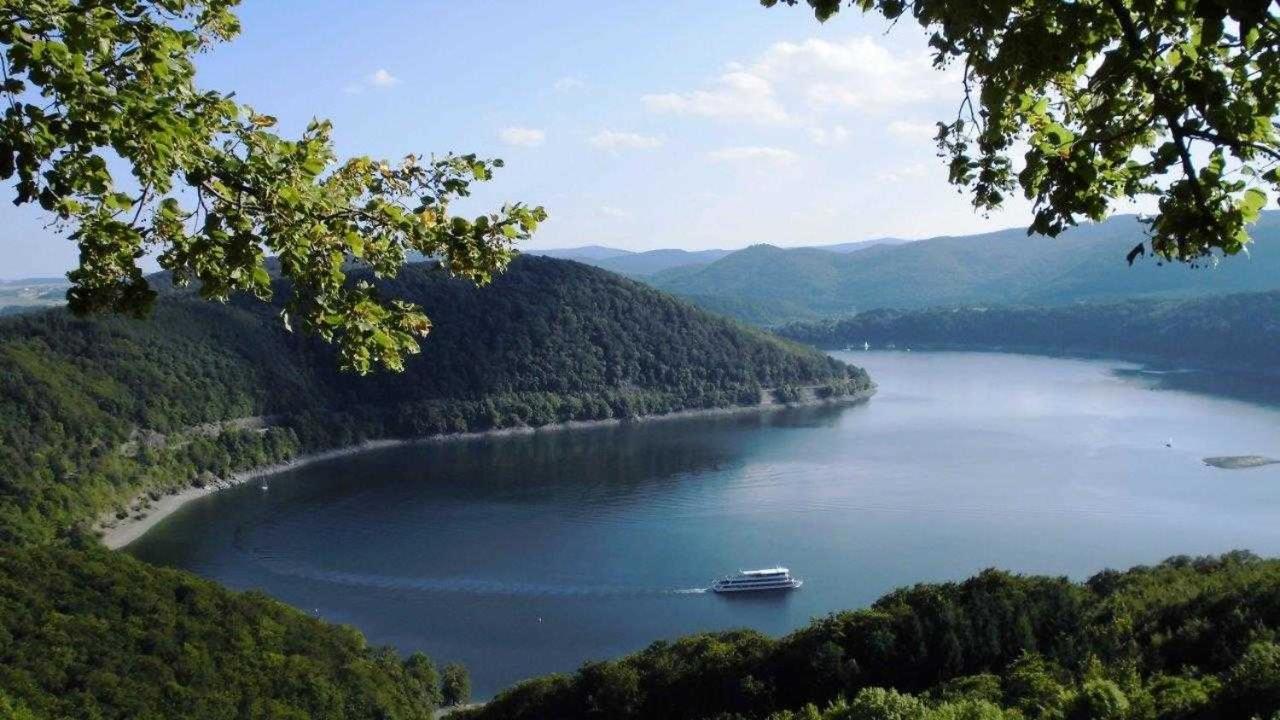 Ferienwohnung Wildkatze Am Edersee Waldeck  Exterior foto